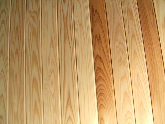 杉羽目板｜腰壁・壁・天井用｜純白・無節・上小｜【幅:130mm×厚さ:11mm】【5寸・ム純白・ホ】